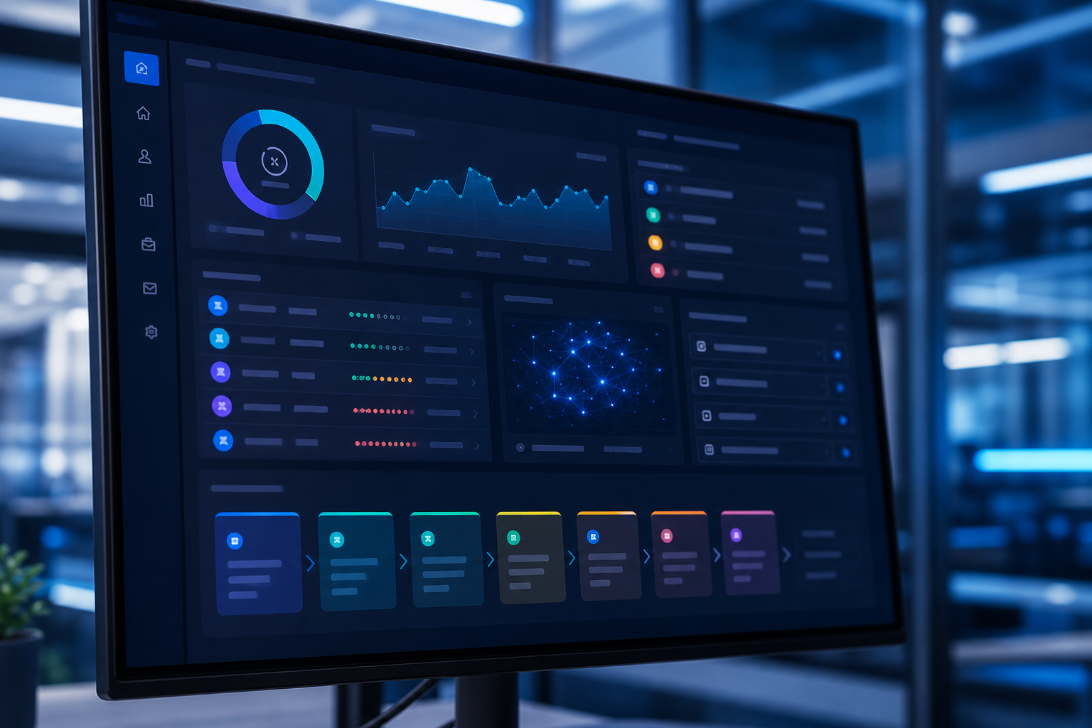 KI-Dashboard mit automatischem Lead-Scoring, Datenanreicherung und priorisierten Vertriebspipelines