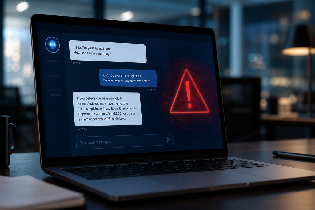 Haftungsfalle Chatbot: KI-Haftung & Risiken