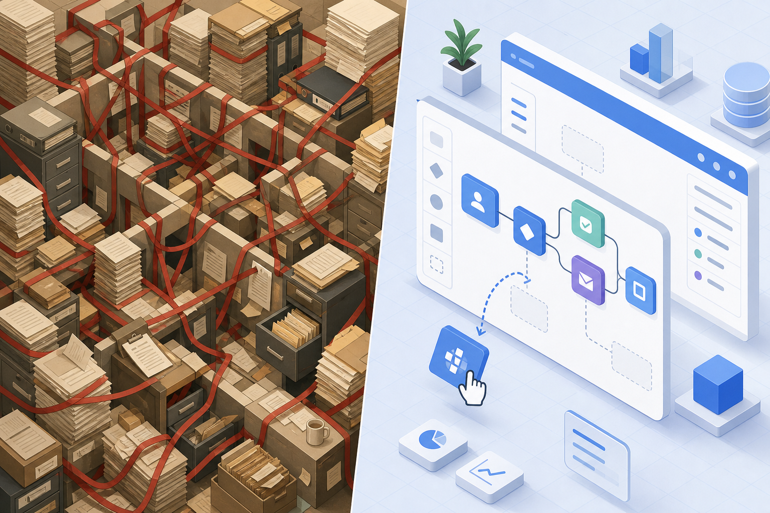 No-Code & Low-Code: Warum klassische IT-Prozesse scheitern